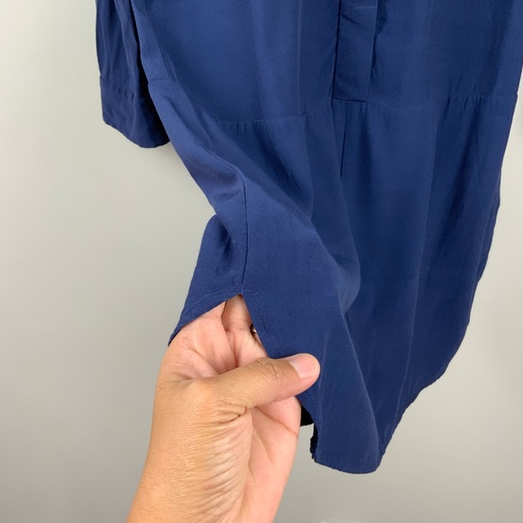 MADEWELL Navy Cargo Tunic Dress size Medium - Picture 7 of 12